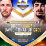 Brett Johns Instagram - 🏴󠁧󠁢󠁷󠁬󠁳󠁿 𝐓𝐇𝐄 𝐏𝐈𝐊𝐄𝐘 🆚 𝐓𝐎𝐍𝐀 🇫🇷 Welsh star @BrettJohnsMMA (19-3) and France’s @Tona_Crol (11-7) clash in a much-anticipated showdown! [ 🇮🇪 #PFLDublin l 🗓 Fri Dec 8 l 🏟 @3ArenaDublin l 📺 LIVE on @DAZN_MMA l 🎟️ Special @TMIE Promotion - 30% off on tickets (link in bio) ] Dublin, Ireland