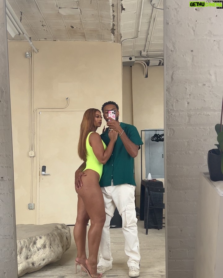 Bria Bryant Instagram - Please don’t ask me about no old shit @skims #ad #skimsfitseverybody #bestbodysuit #summerstyle Link to purchase: https://link.skims.com/t38bssjv New York, New York