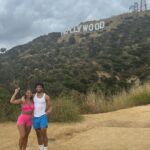 Bria Bryant Instagram - LA dump with my treacherous lil twin 🤞🏽🌴💖 @chazz.bryant9 Special thank you to @whitefoxboutique for having us✨ Los Angeles, California