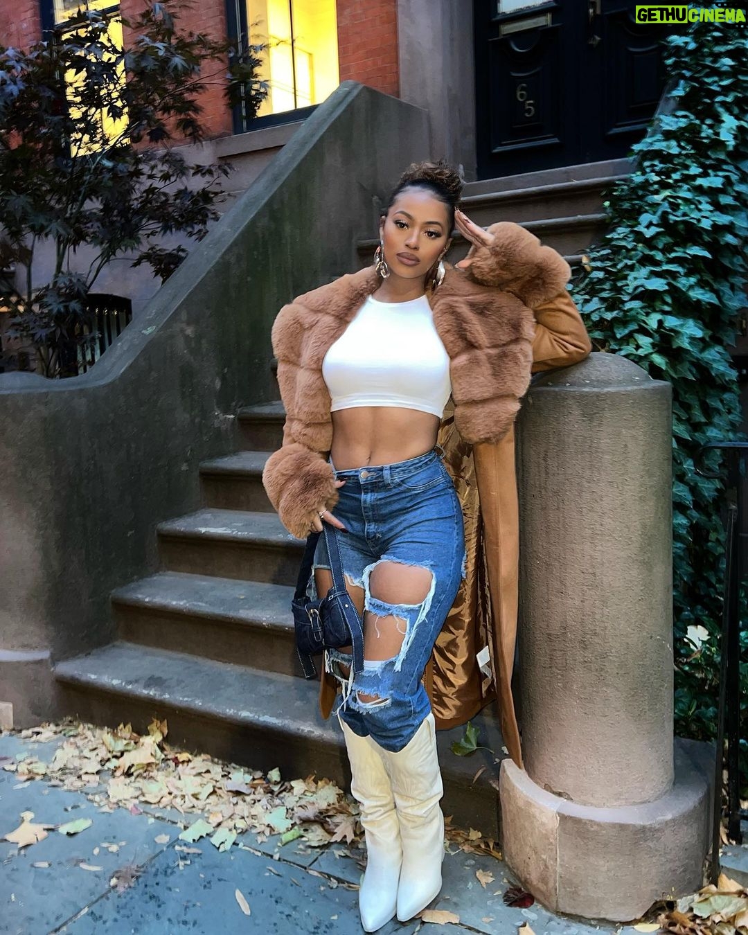 Bria Bryant Instagram - Even when it’s cold, I bring the heat New York, New York