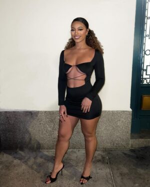 Bria Bryant Instagram - Life-sized Barbie
•
•
Dress: @shop_solado 
Use Code BRIA20 for 20% off 🫶🏽