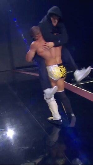 Brian Button Instagram - FTW Champion @730hook & @briancage continued the fight during #AEWCollision!