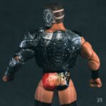Brian Button Instagram - “The Machine” Brian Cage X @3xrstudio Been working on a piece for @briancage for a little while. Using two sculpts from @craniac_studios and body armour. Decals were created from get references sent from the man himself so hopefully are as scale accurate as possible. Pleasure to create such a fun piece. Red black and gold are super poppin’ #customwrestlingfigures #wrestlingfigures #briancage #allelitewrestling #aewcustoms #wrestlingfigs #3xrstudio London, United Kingdom