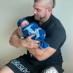 Brian Button Instagram - 1 week ago to one week old. What an amazing week it has been