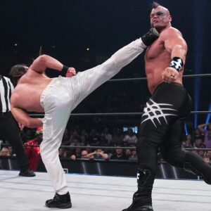 Brian Button Instagram - POW! Right in the kisser!

#matchofthenight #aew #superkick