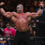 Brian Button Instagram - Calm before the storm..... The Vanilla gorilla bringing all the pain mechanically possible. The Swolverine out here just 2 swole 2 control, and making a mess out of Darby. I think I got enough sayings in.......ahhhh f it, who Betta? #aew #aewrampage #jackedandjuicy #machine @justinroberts back there shocked and impressed too