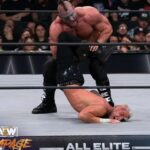 Brian Button Instagram - Calm before the storm..... The Vanilla gorilla bringing all the pain mechanically possible. The Swolverine out here just 2 swole 2 control, and making a mess out of Darby. I think I got enough sayings in.......ahhhh f it, who Betta? #aew #aewrampage #jackedandjuicy #machine @justinroberts back there shocked and impressed too