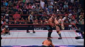 Brian Button Instagram - "holy shit!" 
"This is awesome!"

Close but no cigar. The vanilla gorilla slipped on a giant banana peel, but we turned some heads, and showed this accidental team is made to to succeed. And succeed we shall. We aint going anywhere

Side note, ftr is the real deal.

#aewcollision #aewtagteamchampionship #ftr #bigbill #briancage #machine #mogulembassy