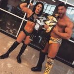 Brian Button Instagram - Appreciation and belated birthday post to one of my best friends and one of the best to ever do it, period. @tessa_blanchard hope you had a great day, and glad to see you doing your thing. We will lift some weights and eat some treats soon. And birthday or not, I want my pillow! #diamondmachines #flexfriday