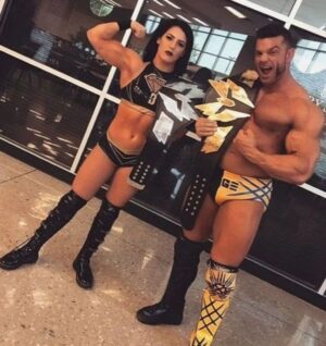 Brian Button Instagram - Appreciation and belated birthday post to one of my best friends and one of the best to ever do it, period. @tessa_blanchard hope you had a great day, and glad to see you doing your thing. We will lift some weights and eat some treats soon. And birthday or not, I want my pillow!

#diamondmachines
#flexfriday