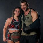 Brian Button Instagram - Appreciation and belated birthday post to one of my best friends and one of the best to ever do it, period. @tessa_blanchard hope you had a great day, and glad to see you doing your thing. We will lift some weights and eat some treats soon. And birthday or not, I want my pillow! #diamondmachines #flexfriday