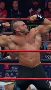 Brian Button Instagram - That’s why they call him The Machine Brian Cage! Watch #AEWCollision #WinterIsComing LIVE on TNT!