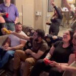 Brian Button Instagram - Las Vegas birthday parties have never looked like this before!!! 🤣🤣🤣 . WHO ELSE THROWING WCW/NWO REVENGE TOURNAMENTS AT THIER BIRTHDAY PARTIES?! @briancage WHO BETTA?! . . . #briancage #lasvegas #n64 #retrogamenight #rgn #aew Mandelay Bay Hotel, Resort & Casino