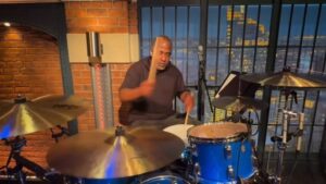 Brian Frasier-Moore Instagram - Repost from @8gband 🥁🙏🏾 ・・・ Happy Friday! Here’s a little something extra with this legend. @bfm22 - thank you for everything buddy! We love you and come back soon. #alittlesomethingextra #drumer #drummers #drummerlife #drummersofinstagram #8gband #8gband4life #pink @pink #bfmworld #bfmworldinc