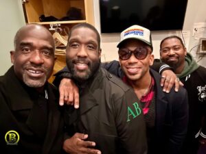 Brian Frasier-Moore Instagram - What an AMAZING LEGACY CHRISTMAS show last night! Watching my brothers ROCK @bluenotenyc 💯💪🏾 Thank you @adamblackstone @jus1gil  @mikereident @jerz_mason for the inspiration! Had a blast! Great hang with @turnthepaygepro @respectfully_cp ✊🏾