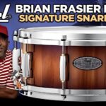 Brian Frasier-Moore Instagram - BFM Signature Snare available at BFMWORLD.com and $699.00 This luxurious instrument features the strong, recording-friendly shell combination of North American Maple and premium imported Gum wood. However, its extra-thick 12-ply configuration, Mastercast Die-Cast Hoops, and streamlined CL bridge lugs add significant volume and attack. “In my opinion, a great snare drum provides power, tone and versatility,” Brian states. “I’m proud to say that we’ve accomplished these things with my Pearl Signature Snare. If you’re looking for that complete sound, then this is the snare for you.” Available in Gloss Naturalburst Lacquer over Artisan Exotic Gum wood outer veneer, Brian’s Signature Snare is a must for the ever-evolving timekeeper. Model: BFM1455SC Size: 14x5.5 Shell: 12ply 15mm (2 ply Gum Outer / 8 ply Maple Middle / 2 ply Gum Inner) Hoops: MasterCast Lugs: CL55 Rods: 10 Snares: 42 Strand #bfmsignaturesnare at #bfmworld #bfmworldinc @pearl_drums