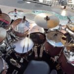 Brian Frasier-Moore Instagram - The #bfmpinkpantherkit is back! #summercarnivaltour2024 Designed by @bfm22 & @antonio_geary 🙏🏾 Brian Frasier-Moore’s Drumkit for Stage A @pearl_drums Masterworks Series Reference Pure Shells Finish: Satin Rose Gold Kick Drums: 24” x 14” & 20” x 14” Snare Drums: 14” x 6.5” Reference 20 Ply Snare with STL100 Lugs BFM Signature Snare with STL100 Lugs in Satin Rose Gold 12” x 5” 10 Ply Maple Snare with with Mastercast Hoop Toms: 10” x 7” Concert Tom with Mastercast Hoop 13” x 7” Rack Tom with Mastercast Hoop 16* x 16” Floor Tom with Mastercast Hoop 18” × 16” Floor Tom with Mastercast Hoop が”x18”＆6x 21”Rocket Toms with Matching Hardware Hardware: Pearl Icon Rack (Custom Configuration) P2050C Pearl Eliminator Redline Pedal (2) S1030 Pearl Snare Stands (x3) H2050 Pearl Hi Hal Stand CH1030C Boomerang Curved Cymbal Arms D3500BR Pearl Drum Throne with Backrest @sabiancymbals Configuration: 12” Sabian HHX Evolution Splash 15” Sabian HHX Groove Hats Traditional Finish 18” Sabian AAX Explosion Crash (x2) 19” Sabian Legacy Crash Brilliant Finish 20” Sabian Artisan Crash Brilliant Finish 22” Sabian BFM Signature Ride (Coming Soon) @evansdrumheads Configuration: Kick Drums: Evans EMAD 2 Clear Concert, Rack & Rocket Toms: Evans G2 Clear For To5 elerence Saule: StDry Coated BFM Signature Snare: Evans Hybrid Coated 12” x 5” Maple Snare: Evans ST Dry Coated @rolandglobal Electronics: Roland SPDSX-Pro Sampling Pad Roland RT30K Acoustic Kick Drum Trigger Roland RT30H Acoustic Drum Trigger on Snare Drums (×3) @seelectronics Microphones @dauzdrums padsin Pink Panther Pink (x2) Accessories: @humesandberg Custom Enduro Cases @tunerfishluglocks @drumdots Drum Dampeners @cympad Felts in Pink @vaterdrumsticks BFM Signature Drumsticks BFMWORLD custom @lowboybeaters @kickblock.drums @kellyshuguy Custom Printed Graphic Drumheads by @drumstatic Brian Frasier-Moore’s Drumkit for Stage B Pearl Drums Masterworks Series Reference Pure Shells Finish: Satin Rose Gold 20” x 18” Kick Drum on Legs (x2) 5” x 10” M1050 Snare with Matching Lugs in Satin Rose Gold Hardware: Pearl Icon Rack (Custom Configuration)