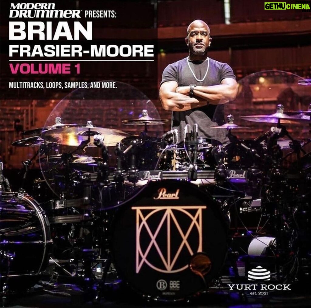 Brian Frasier-Moore Instagram - Brian Frasier-Moore Drums Vol 1 & 2🥁 “If there’s anyone who knows what musicians, composers and producers need to make amazing, creative music happen, it’s Yurt Rock” - Will Bates (Composer, Fall On Your Sword) Bundles/packs from the world’s best musicians. • Multitrack audio Get tracks without subscription @yurtrockmusic @bfmworld #bfmworld #bfmworldinc