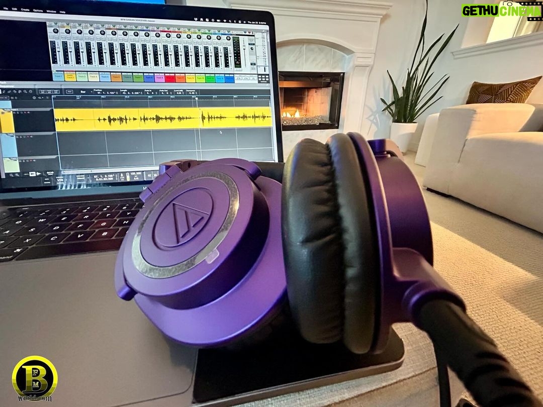 Brian Frasier-Moore Instagram - Voiceover’s for #bfmsignaturecymbal @sabiancymbals #bfmworld #bfmworldinc @audiotechnicausa @reasonstudios @seelectronics