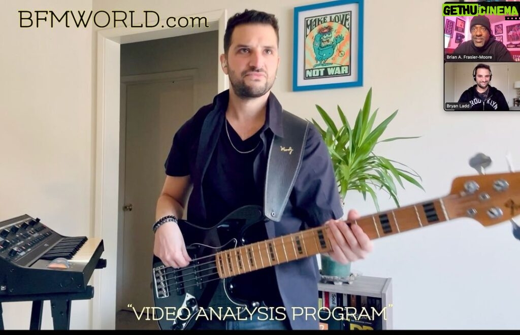 Brian Frasier-Moore Instagram - Another great #bfmvideoanalysisprogram sessijn with @bryanladdbass today! Sounding amazing! I’m loving our journey. Keep pushing! You’re doing a great job! BFM is now offering to the public his Video Analysis Program via Zoom! This program is an extension of #bfmonlinelessons resigned for musicians, singers and producers. You can now have BFM review your performance video and offer detailed, encouraging and extremely helpful insight. Section by section. Real-time instruction with BFM. To sign up and/or get more information contact us at BFM@BFMWORLD.com. #bfmworld #bfmworldinc #bfmvideoanalysisprogram