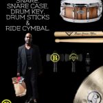 Brian Frasier-Moore Instagram - BFM Signature products welcomes @sabiancymbals #bfmworldridecymbal to the family! Coming very soon! #bfmsignaturesnare #bfmsignaturesticks #bfmsignaturesnarecase #bfmsignaturedrumkey #bfmworld #bfmworldinc