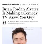 Brian Jordan Alvarez Instagram - You guy!!!! Thanks @ralter and @vulture