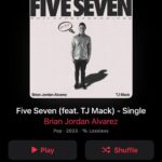 Brian Jordan Alvarez Instagram - And now on Apple Music!!!