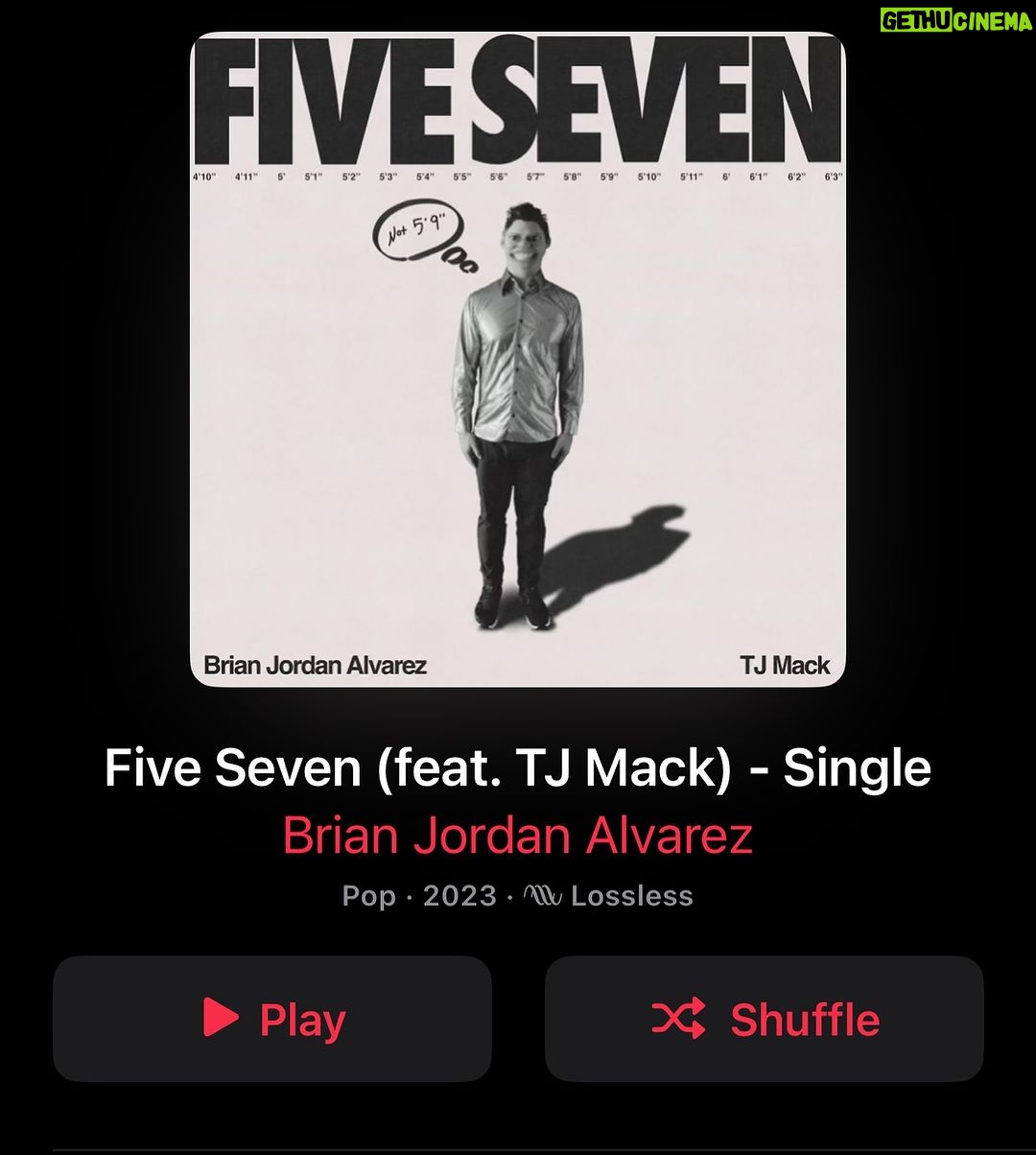 Brian Jordan Alvarez Instagram - And now on Apple Music!!!