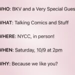 Brian K. Vaughan Instagram – Hmmm.