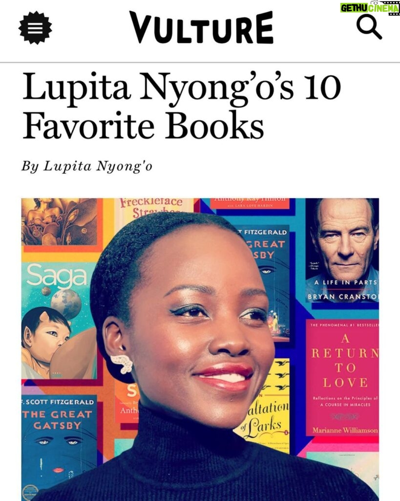 Brian K. Vaughan Instagram - @lupitanyongo is one of my 10 Favorite Humans, so a huge honor for Saga to be part of this excellent list.