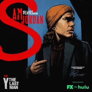 Brian K. Vaughan Instagram - @pia.guerra is a god, as evidenced by her portraits of the best ensemble cast on television. #ythelastman #fxonhulu