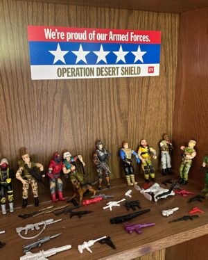 Brian K. Vaughan Instagram - When visiting Westlake, Ohio, be sure to stop by the Brian K. Vaughan Memorial Museum, where every Battle Beast remains exactly where it stood when the young man left for New York City in 1994 and was never heard from again. #OperationDesertShield #TheShadow #BlessedMother