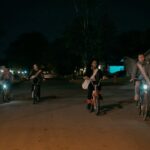 Brian K. Vaughan Instagram - Time flies by...literally. Paper Girls is coming to @primevideo on July 29th. [Video Description: 40 seconds. Teaser trailer of “Paper Girls”, an Amazon original series premiering July 29th. Various scenes of Erin, Tiff, KJ, and Mac traveling through time. After meeting Erin's future self, scenes show the girls trying to get back to their current year, 1988. End title card reads “Prime Video included with Prime."]