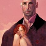 Brian K. Vaughan Instagram - This weekend at Exploding Giraffe, we’re talking artificial intelligence and art, like my dashing new author headshot here, created when animator @dan_kanemoto typed “Brian K. Vaughan Romance Novel Cover” into the A.I. program #MidJourney. More terrifying results, plus reverse-engineered SAGA characters from the legendary @fionastaples, at the link in my bio.