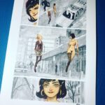 Brian K. Vaughan Instagram - Talking nudity in comics over at Exploding Giraffe today, and we’re also giving away this full-color original art from SPECTATORS by the amazing @niko_henrichon. Link in bio, and have a lovely weekend! #bööbs
