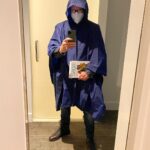 Brian K. Vaughan Instagram - Inadvertently cosplaying as Yorick this final rainy day of Comic Con. If you weren’t lucky enough to catch episode seven of Y: THE LAST MAN with the cast and special Zoom guest @pia.guerra last night, I implore you to catch it the second it drops on Hulu late tonight. I know I’m biased, but I think Y’s evolved to be one of the most daring and unique shows on television, and I fucking LOVE these final four episodes of the season. Anyway, I’m headed over for my fourth and final signing of the con, from 2pm until whenever you nice people are done with me. Bringing a big box of those Saga prints signed by @fionastaples herself. Will endeavor to keep them dry. Please be on the lookout for my monkey. #ythelastman #fxonhulu #saga #whereismymonkey