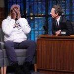 Brian Tyree Henry Instagram - Today was a gauntlet. But it’s always dope to start the day with @kellyripa and @ryanseacrest and end it with @sethmeyers. Check out @latenightseth tonight and then run to the theater tomorrow to see @widowsmovie. Styles by @waaadams