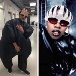 Brian Tyree Henry Instagram - Why I love #halloween. #black #creativity #wearefunny #inthemiddleofadversity #wearestillcreativeasfuck #wakandaforever #stayfreshouthere