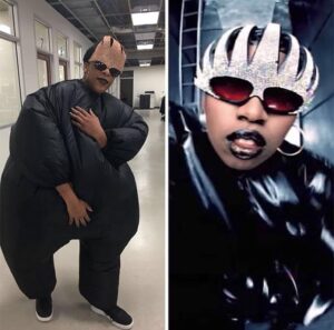 Brian Tyree Henry Instagram - Why I love #halloween.  #black #creativity #wearefunny #inthemiddleofadversity #wearestillcreativeasfuck #wakandaforever #stayfreshouthere