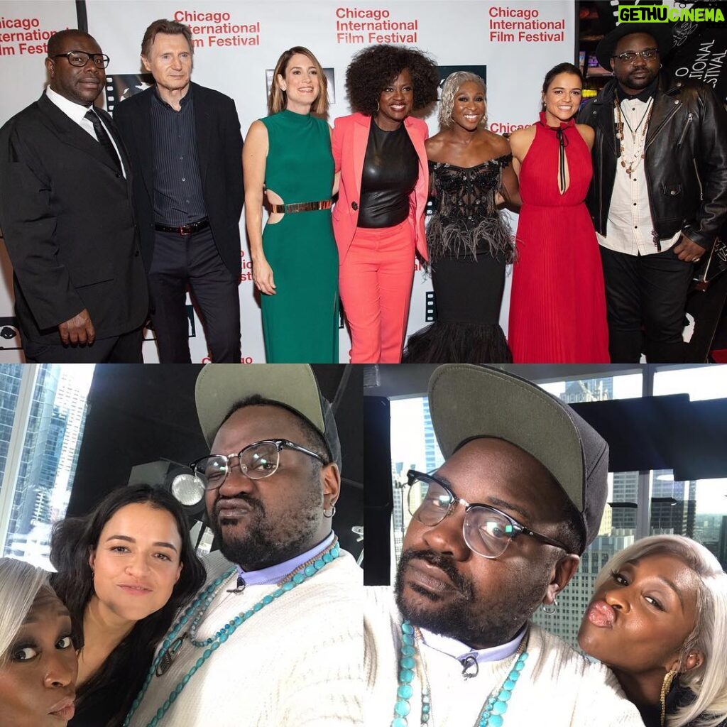 Brian Tyree Henry Instagram - #chicago what else can I say to you. You let us into your land. We made a heist film. With the baddest females around. @widowsmovie. I even got a personal tour @artinstitutechi to recreate my favorite moment of #ferrisbuellersdayoff with my favorite #Sloane and #Cameron’s. #forever #honored #widows #chi #ciff #life #equals #art #friendships (and yeah i basically claimed being Ferris🤷🏿‍♂️) Chicago, Illinois