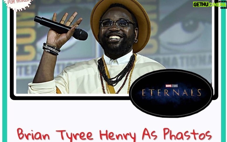 Brian Tyree Henry Instagram - November 6 2020. #theeternals #phastos #marvel #eternals