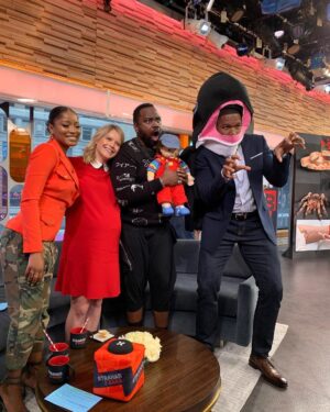 Brian Tyree Henry Instagram - God I love coming home to #newyork❤️❤️ #childsplaymovie #strahanandsara #siriusxm #friends and also #morehousebrothers