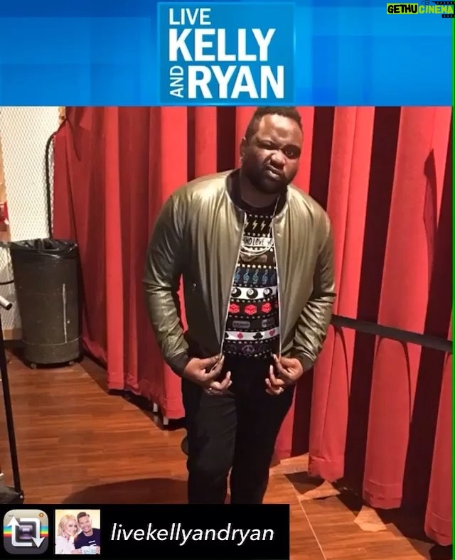 Brian Tyree Henry Instagram - Today was a gauntlet. But it’s always dope to start the day with @kellyripa and @ryanseacrest and end it with @sethmeyers. Check out @latenightseth tonight and then run to the theater tomorrow to see @widowsmovie. Styles by @waaadams