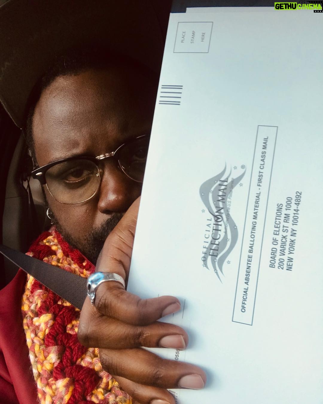 Brian Tyree Henry Instagram - You already know. #votewithus #vote #voted #iamavoter #allthewayincanada
