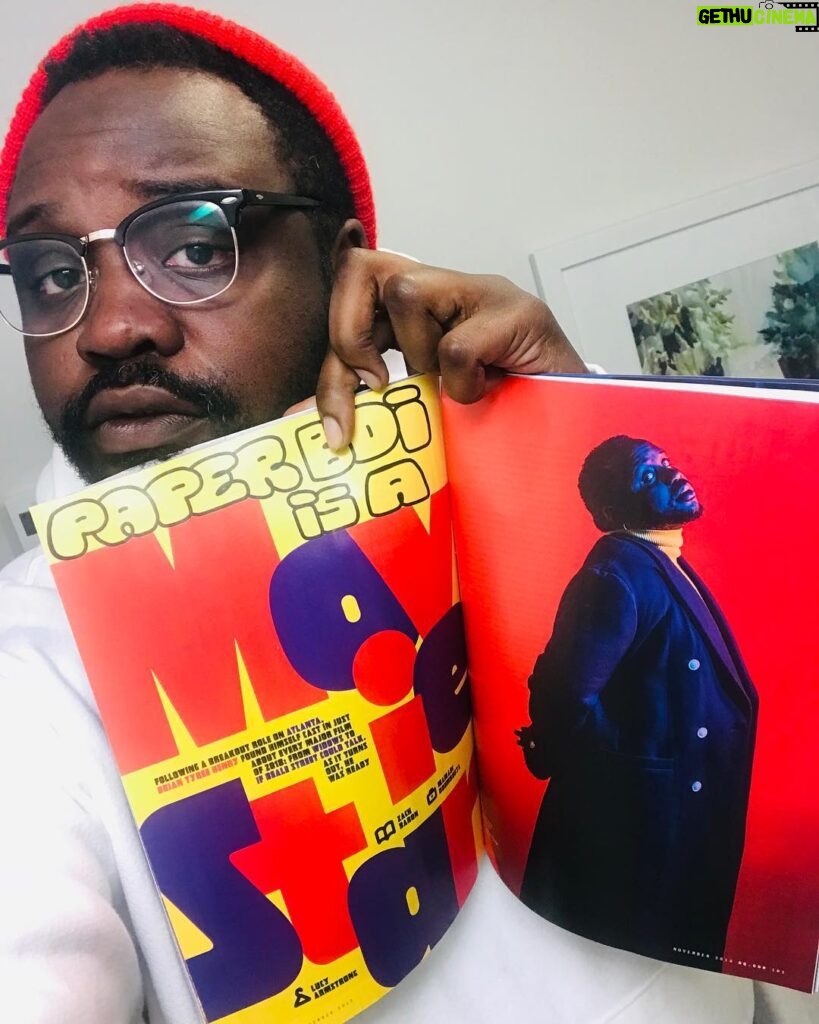 Brian Tyree Henry Instagram - If you need something to read while waiting in line to vote, pick up the current issue of @gq. This is a very, very intimate interview that I had the pleasure of doing for them. I can’t believe that I made it to this publication and have every last one of you to thank for it. @zachbaron @juicylucyy #mawadidoumboya #read #whilechangingtheworld #vote #thetimeisnow #intimate #wishshecouldseethis #black #andingq #atlanta #widowsmovie #ifbealestreetcouldtalk #november #mynameisonryangoslingsdick #thatshowyouknowyouvemadeit