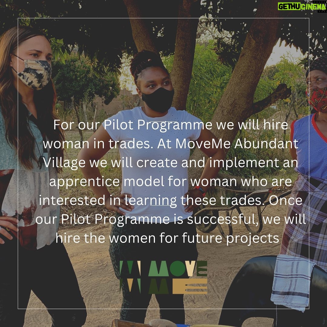 Briana Evigan Instagram - Happy International Womens day! ❤️ On this day we would like to share with you how MoveMe is supporting local women in Africa. MoveMe Studios, co-founder Briana Evigan, is passionate about seeking solutions to address women empowerment and gender equality. Her belief is that when you raise up women, you raise up communities and countries. Removing the barriers and lessening the challenges for women to contribute in a significant way is core to the models her and her team are creating. #MoveMe #MoveMeStudio #MoveMeSouthAfrica #africa #southafrica #empowerment #donate #change #humanity #happyinternationalwomensday #internationalwomensday