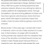 Briana Evigan Instagram - Thank you @lifestyling.co.za for the awesome article for the @moveme.studio and @veldskoenshoes social impact shoe. Click link in bio to get yours 🌏
