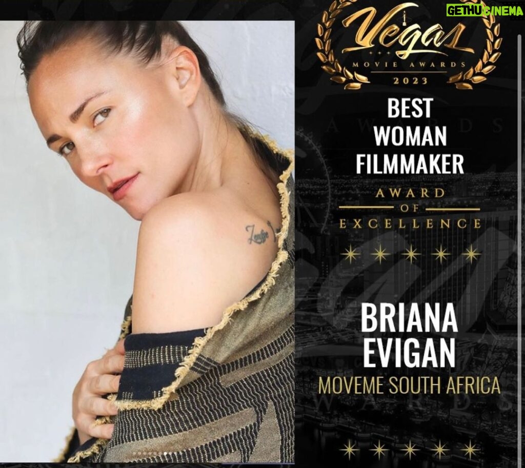 Briana Evigan Instagram - @vegasmovieawards thanks for the recognition. Our whole team is very proud and honored to have been seen. The journey has just begun! 📸 @rosannafaraci