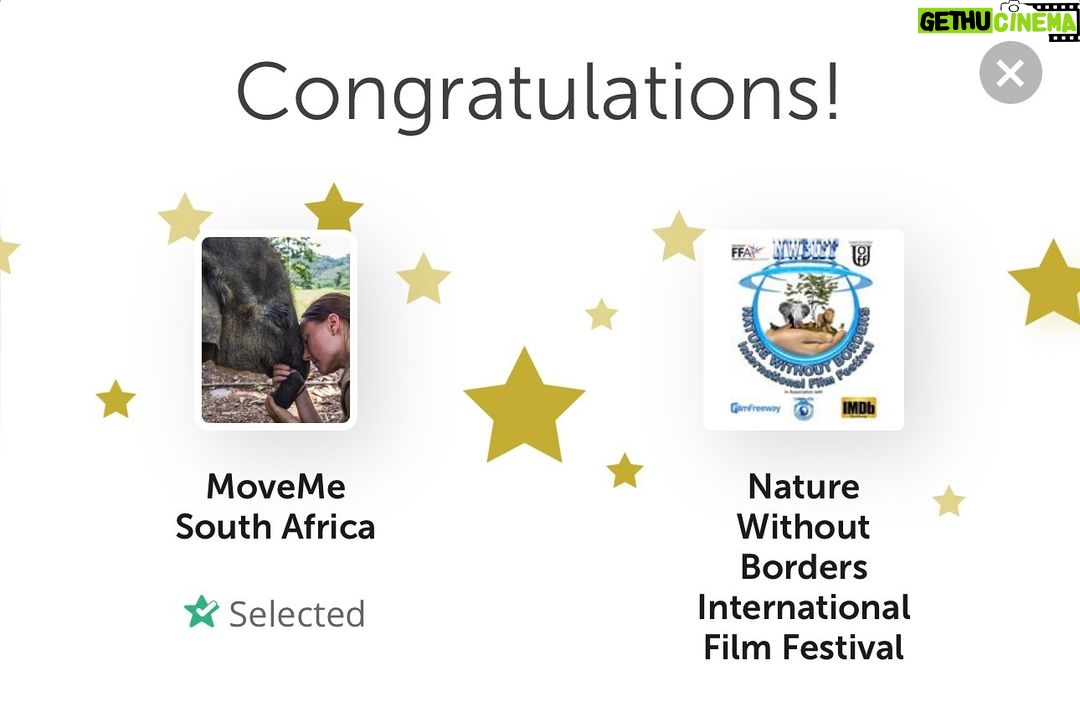Briana Evigan Instagram - Second submission for MoveMe South Africa and weβre in the running! Nature with out boarders international film festival thanks for recognizing us. ππΌππΌ