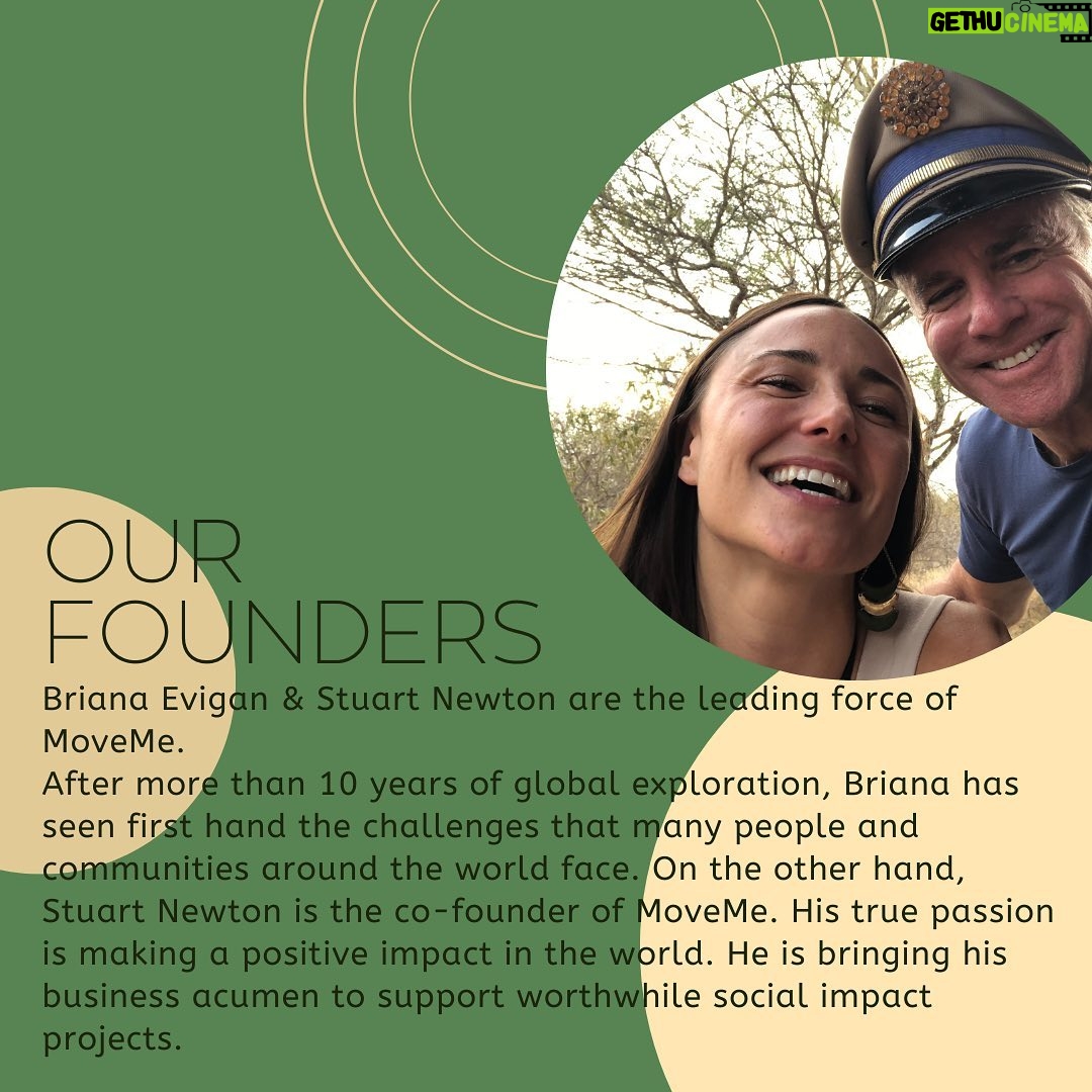 Briana Evigan Instagram - Our origin story is important for us to remember why we founded MoveMe and why we continue to do the work we do. With your support you make our aims and our goals possible! ๐ . #wildlifeconservation #conservation #africa #communityfirst #foodsecurity #sustainability